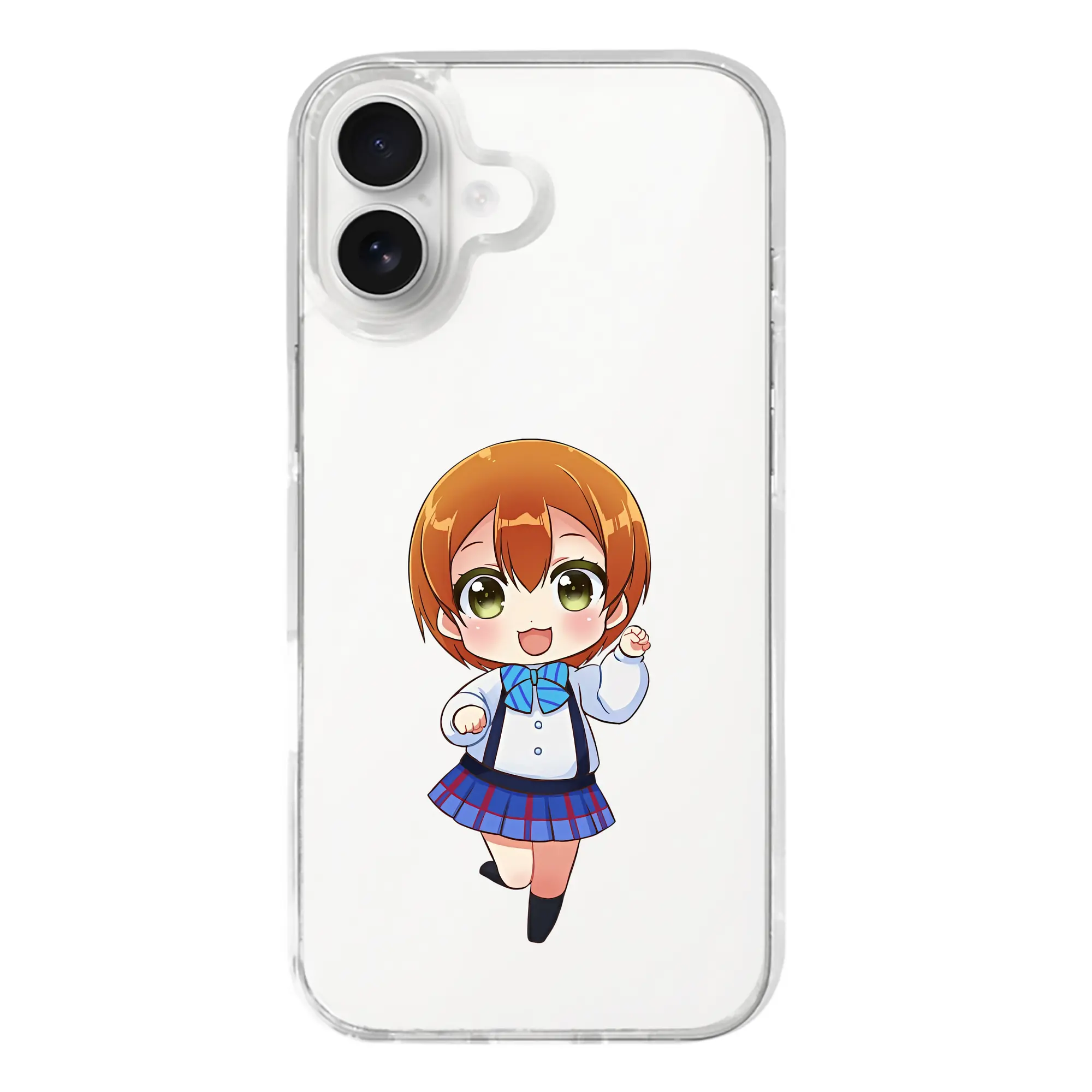 Love Live! グッズ,星空凛 - iPhone 17シリーズ 透明スマホケース – 薄型・耐衝撃・精密フィット保護カバー